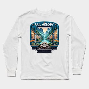 Train, Rail Melody Long Sleeve T-Shirt